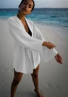 Pavla - White muslin shirt
