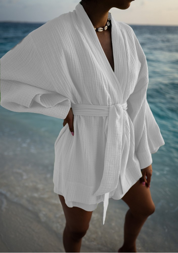 Pavla - White muslin shirt