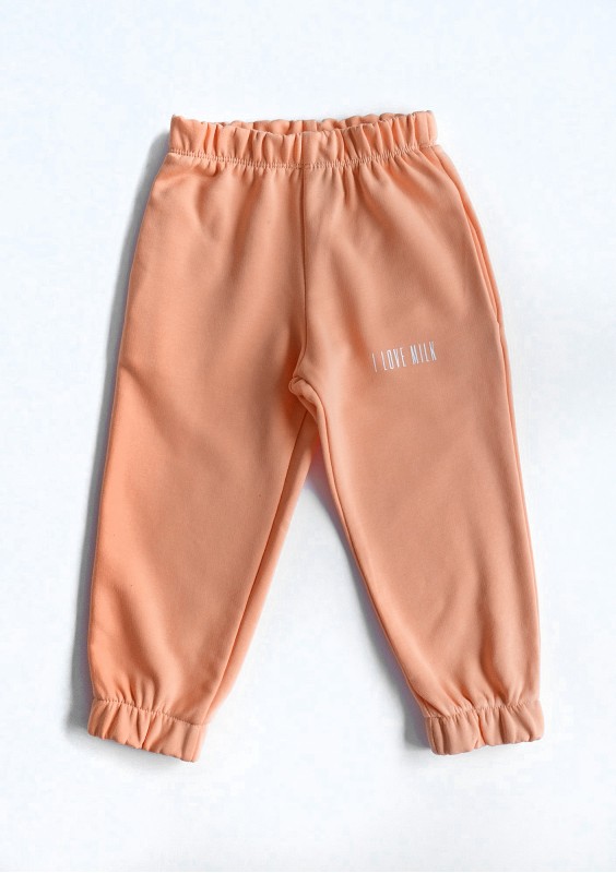 Pure - Kids sweatpants Peach Fuzz