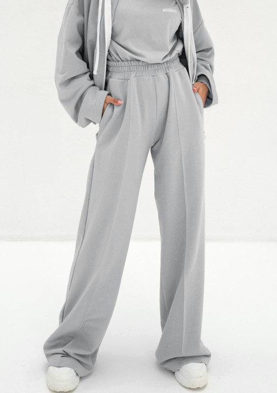 Costa - Gray rock wide sweatpants