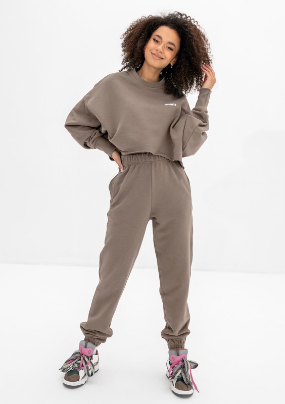 Shore Crop - Bluza oversize Simply Taupe