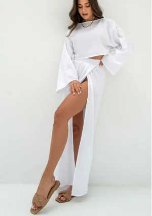 Terea - White muslin top