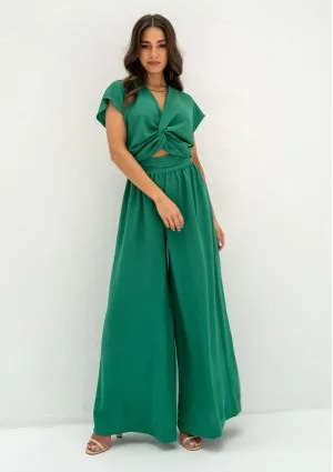 Musso - Green loose trousers