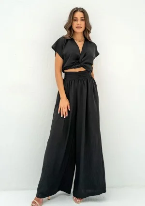 Musso - Black loose trousers