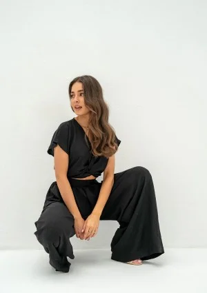 Musso - Black loose trousers