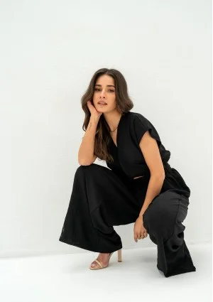 Musso - Black loose trousers