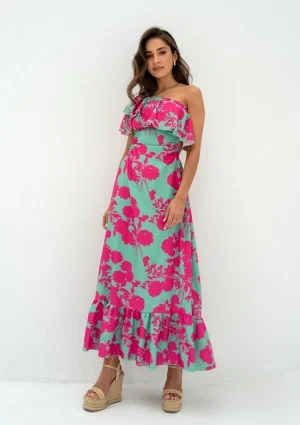 Ninette - Floral midi coctail dress