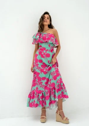 Ninette - Floral midi coctail dress