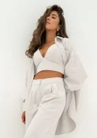 Tammy - Koszula oversize White