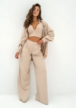 Tammy - Beige trousers