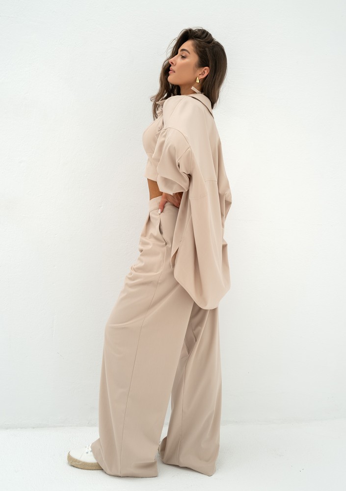 Tammy - Beige trousers