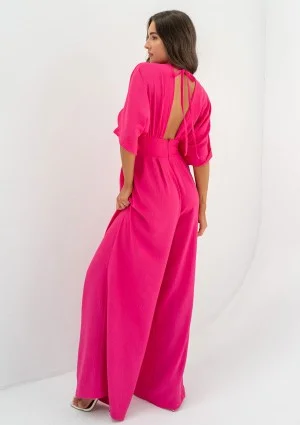 Vamos - Fuchsia pink jumpsuit