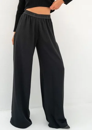 Mori - Loose black trousers