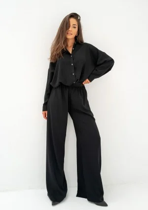 Mori - Loose black trousers