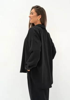 Mori - Koszula damska oversize Black