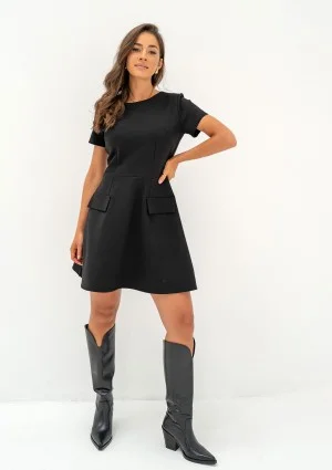 Kelly - Black mini dress