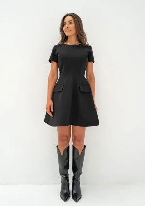 Kelly - Black mini dress