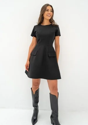 Kelly - Black mini dress