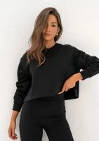 Alani - Bluza z cięciami Black