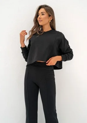 - Bluza o luźnym kroju Black