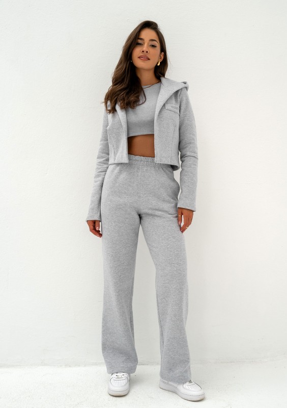 Osho - Spodnie dresowe Grey Melange