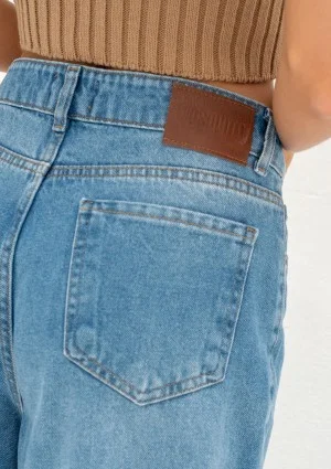 Cuff - Blue baggy jeans