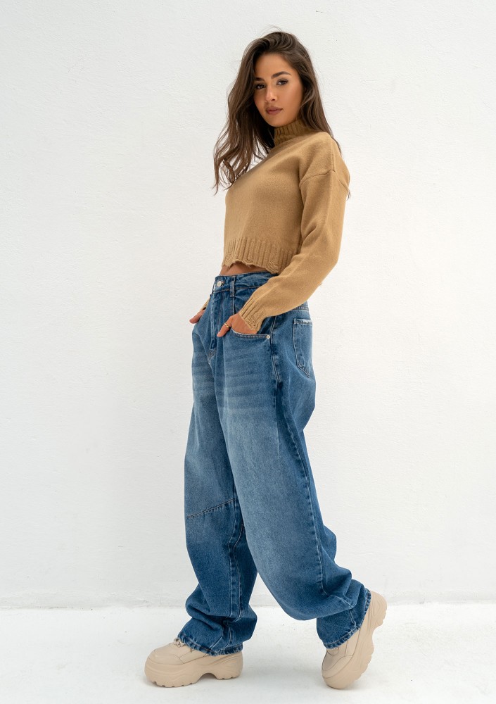 Joyo - Jeansy damskie oversize