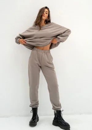 Lumi - Taupe sweatpants