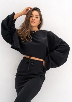 Shire - Black oversized sweatshirt