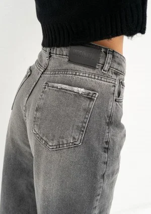 Cuff - Black baggy jeans