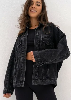 Mavi - Black oversize denim jacket