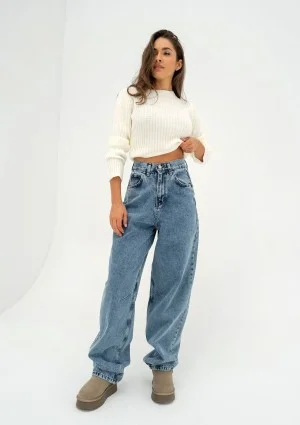 Yeah - Light blue wide jeans