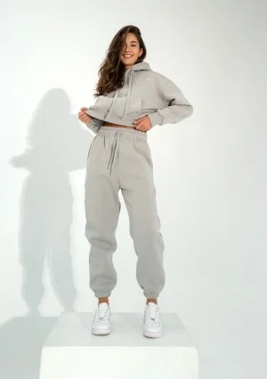 Calm - Gray sweatpants with strings