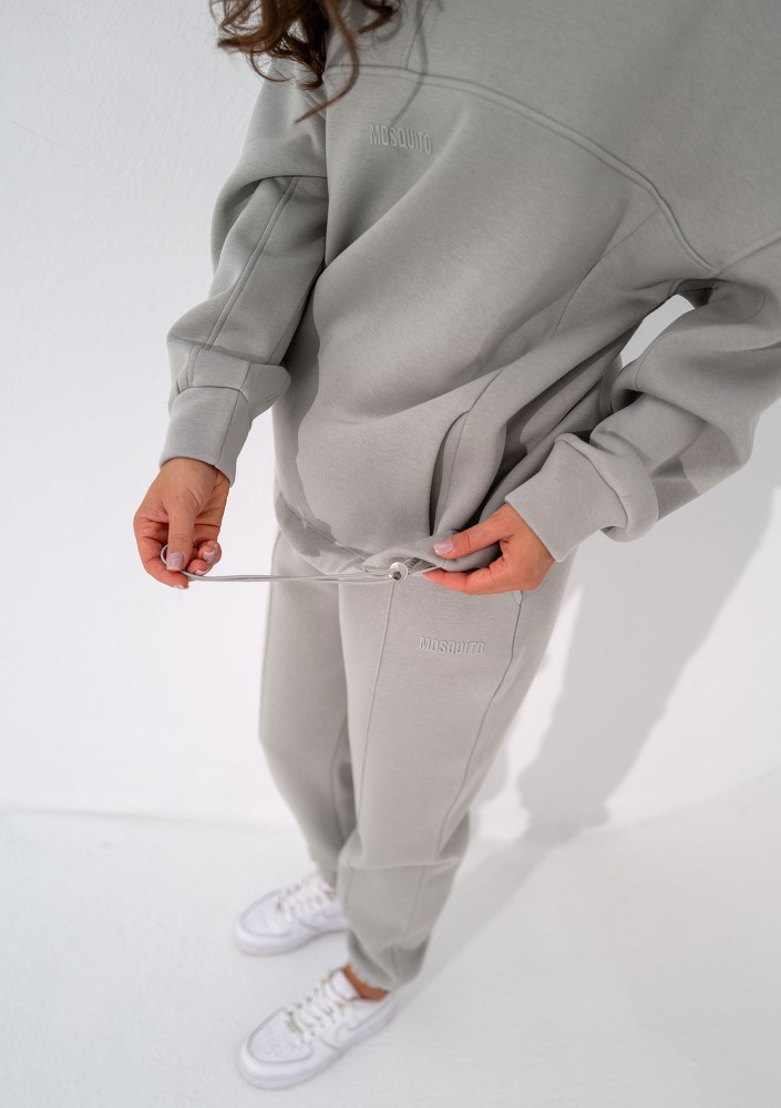 Boosh - Gray oversize hoodie