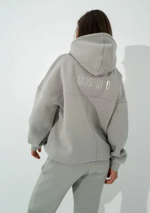 Boosh - Gray oversize hoodie