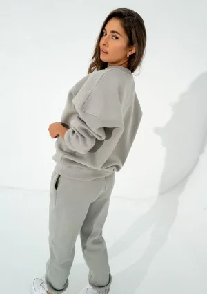 Easy - Gray oversize sweatshirt