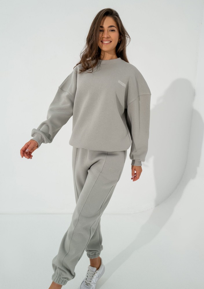 Easy - Bluza oversize Gray