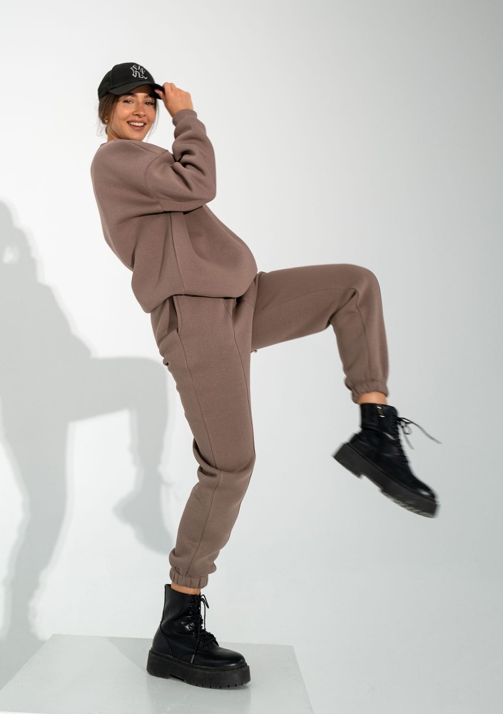 Easy - Coffee brown sweatshirt