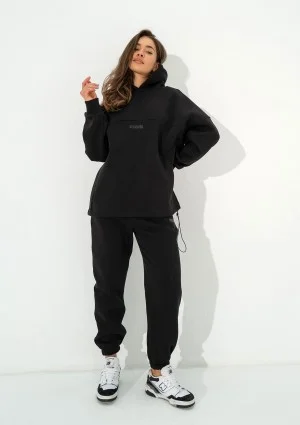 Boosh - Black oversize hoodie