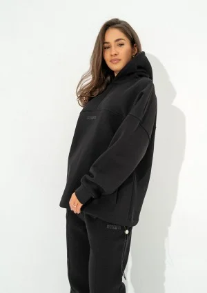 Boosh - Black oversize hoodie