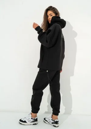 Boosh - Black oversize hoodie