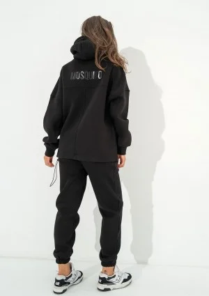 Boosh - Black oversize hoodie