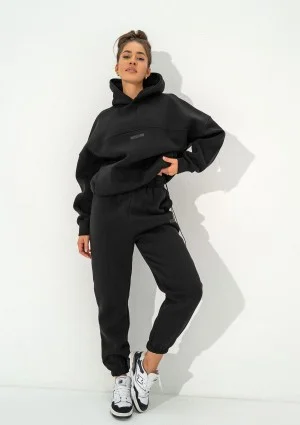 Boosh - Black oversize hoodie