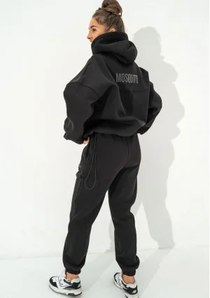 Boosh - Black oversize hoodie