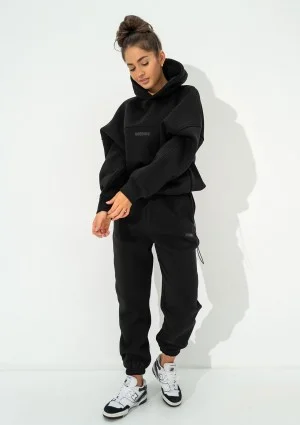 Boosh - Black oversize hoodie