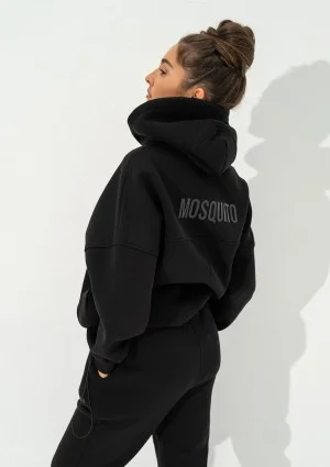 Boosh - Black oversize hoodie