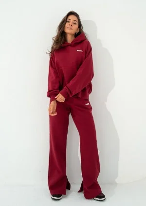 Levi - Cherry red sweatpants