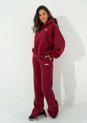 Levi - Cherry red sweatpants