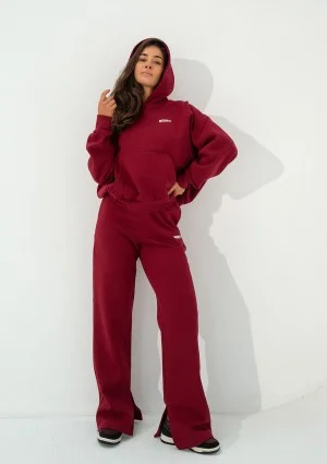 Levi - Cherry red sweatpants