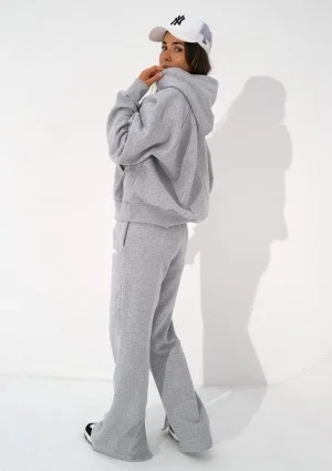 Levi - Melange grey sweatpants